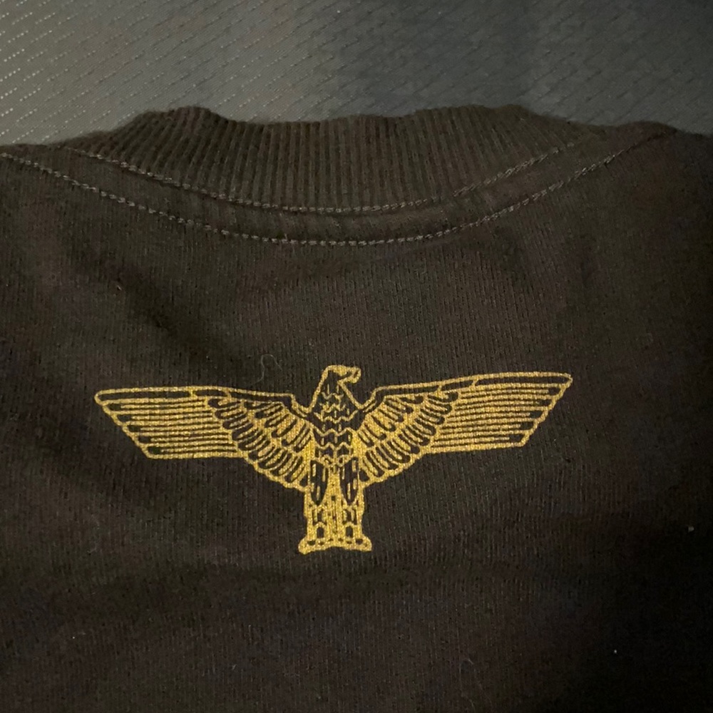 Boylondon gold-chain sweatshirt